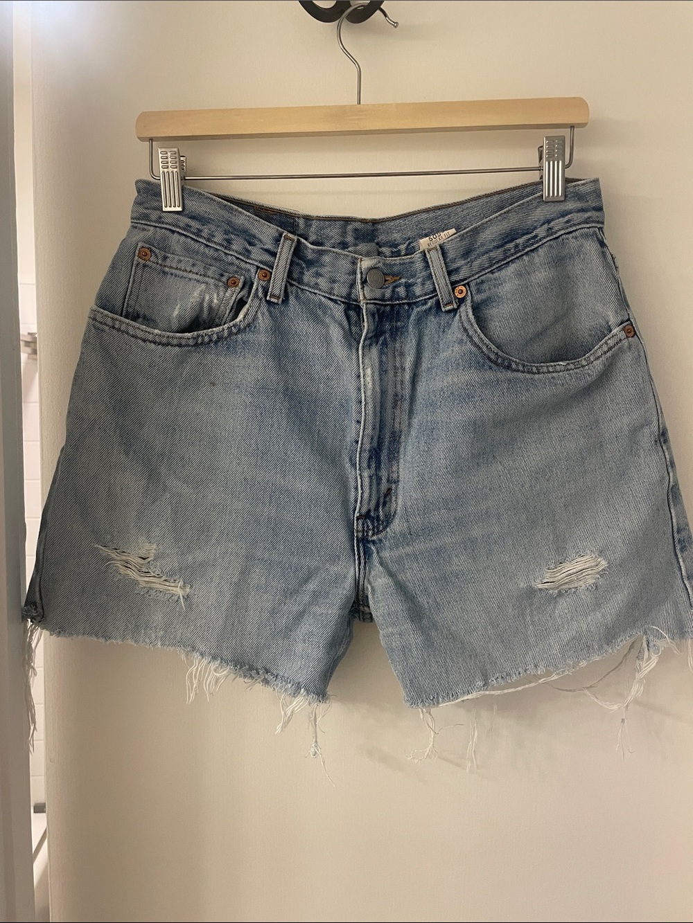 Vintage Levi’s 505 cut off shorts